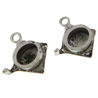 Zinc Alloy Hat Pendants, plated Approx 3.5mm, Approx 