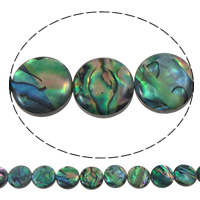 Abalone Shell Beads, Flat Round Approx 0.8mm Approx 15.5 Inch 