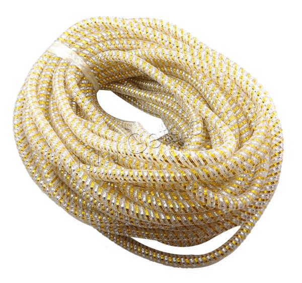Deco Mesh Tubing , Plastic Net Thread Cord, different size for choice & Customized, more colors for choice, Sold By PC