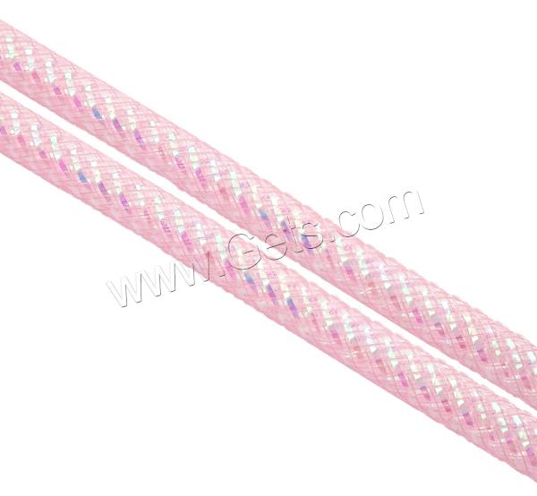 Deco Mesh Tubing , Plastic Net Thread Cord, different size for choice & Customized, more colors for choice, Approx 30m/PC, Sold By PC