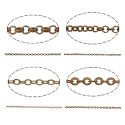 Brass Coated Iron Chain