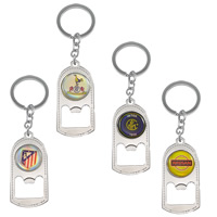 Stainless Steel Key Chain, with bottle opener & epoxy gel, original color 