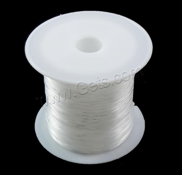 Crystal Thread, with plastic spool, without elastic, different size for choice & Customized, white, 25PCs/Lot, Sold By Lot