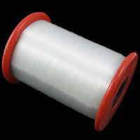 Crystal Thread, with plastic spool, without elastic white 