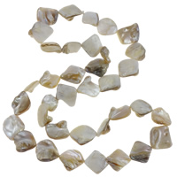 Пресноводные оболочка Свитер ожерелье длина:Приблизительно 31.5 дюймовый, продается Strand