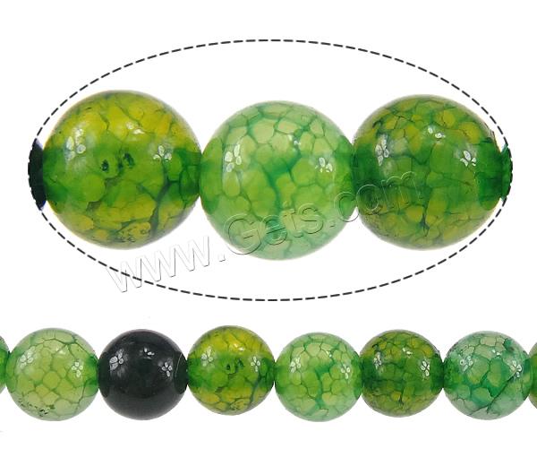 Natural Dragon Veins Agate Beads, Round, more sizes for choice, Hole:Approx 0.8-1.2mm, Length:Approx 14 Inch, Sold By Strand