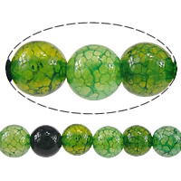 Natural Dragon Veins Agate Beads, Round Approx 0.8-1.2mm Approx 14 Inch 