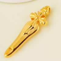 Stainless Steel Pendants, 316L Stainless Steel, Sword, gold color plated Approx 3-5mm 