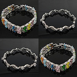 Cubic Zirconia Jewelry Bracelets