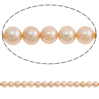 Round Cultured Freshwater Pearl Beads, natural, pink, Grade AAAA, 8-9mm Approx 0.8mm Approx 15.7 Inch 