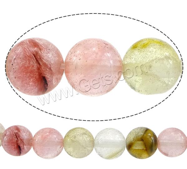 Watermelon Bead, Round, more sizes for choice, Length:15 Inch, Sold By Strand