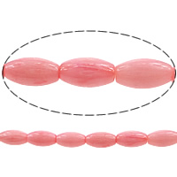 Natural Coral Beads, Oval, pink, Grade AAA .5 Inch, Approx 