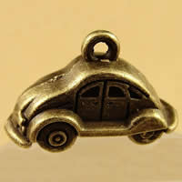 Vehicle Shaped Zinc Alloy Pendants, Car, antique bronze color plated, nickel, lead & cadmium free Approx 1.5-2.5mm 