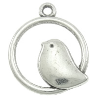 Zinc Alloy Animal Pendants, Bird, plated Approx 2mm, Approx 