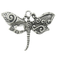 Zinc Alloy Animal Pendants, Dragonfly, plated Approx 2mm, Approx 