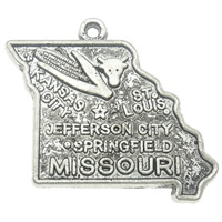 Zinc Alloy Message Pendants, Map, plated, with letter pattern Approx 1mm, Approx 