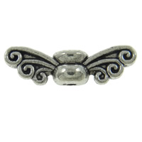 Zinc Alloy Jewelry Beads, Wing Shape, plated Approx 1mm 