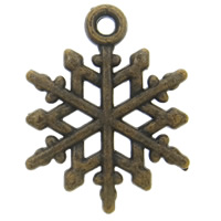 Zinc Alloy Christmas Pendants, Snowflake, plated, Christmas jewelry Approx 1mm, Approx 
