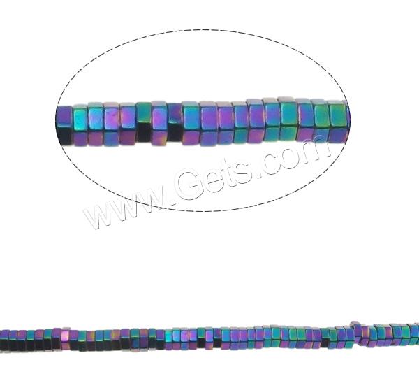 Non Magnetic Hematite Beads, Hexagon, different size for choice, more colors for choice, Hole:Approx 1mm, Length:Approx 15.5 Inch, Approx 400PCs/Strand, Sold By Strand