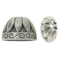 Zinc Alloy Bead Caps, Dome, plated Approx 1.5mm, Approx 