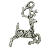 Zinc Alloy Animal Pendants, Deer, plated Approx 1mm, Approx 