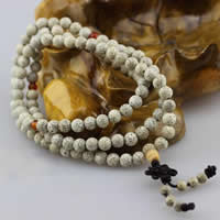 108 Perlen Mala, Xingyue Bodhi, mit elastische Nylonschnur, rund, buddhistischer Schmuck, 7mm, Länge:ca. 29.5 ZollInch, 8SträngeStrang/Menge, 108PCs/Strang, verkauft von Menge