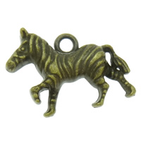 Zinc Alloy Animal Pendants, Horse, plated Approx 3mm, Approx 