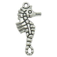 Zinc Alloy Animal Pendants, Seahorse, plated Approx 1.5mm, Approx 