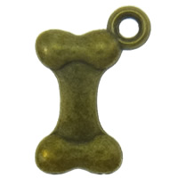 Zinc Alloy Jewelry Pendants, Dog Bone, plated Approx 1.5mm, Approx 