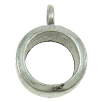 Zinc Alloy Bail Beads, Donut, plated Approx 2mm, Approx 