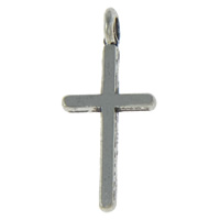 Zinc Alloy Cross Pendants, plated Approx 2mm, Approx 