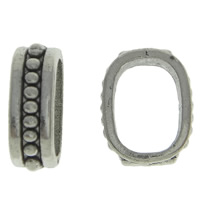 Zinc Alloy Linking Ring, Flat Oval, plated Approx 