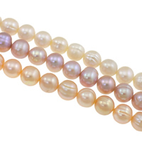 Round Cultured Freshwater Pearl Beads, natural Grade AA, 11-12mm Approx 0.8mm Approx 15.7 Inch 