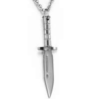 Stainless Steel Pendants, Dagger, original color Approx 2-7mm 