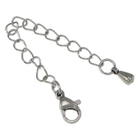 Stainless Steel Extender Chain, plated Approx 3 Inch 