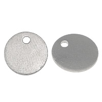 Stainless Steel Extender Chain Drop, Flat Round, original color Approx 1mm 