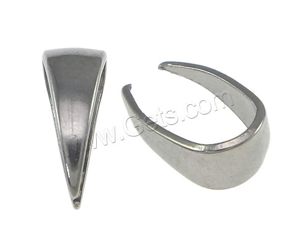 Stainless Steel Pinch Bail, different size for choice, original color, Sold By PC