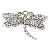 Zinc Alloy Animal Pendants, Dragonfly, antique silver color plated, nickel, lead & cadmium free Approx 1mm, Approx 