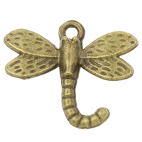 Zinc Alloy Animal Pendants, Dragonfly, antique bronze color plated, nickel, lead & cadmium free Approx 2mm, Approx 