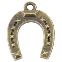 Zinc Alloy Jewelry Pendants, Horseshoes, antique bronze color plated, nickel, lead & cadmium free Approx 2mm, Approx 
