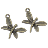 Zinc Alloy Animal Pendants, Dragonfly, antique bronze color plated, nickel, lead & cadmium free Approx 1.5mm, Approx 
