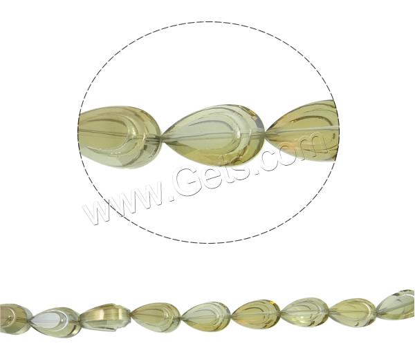 Imitation CRYSTALLIZED™ Crystal Beads, Teardrop, colorful plated, different size for choice & faceted & imitation CRYSTALLIZED™ element crystal, more colors for choice, Hole:Approx 1mm, Length:Approx 15.5 Inch, Sold By Strand