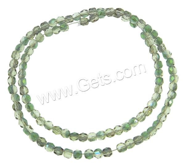 Imitation CRYSTALLIZED™ Crystal Beads, Drum, colorful plated, different size for choice & faceted & imitation CRYSTALLIZED™ element crystal, more colors for choice, Hole:Approx 1mm, Length:Approx 12.5 Inch, Sold By Strand