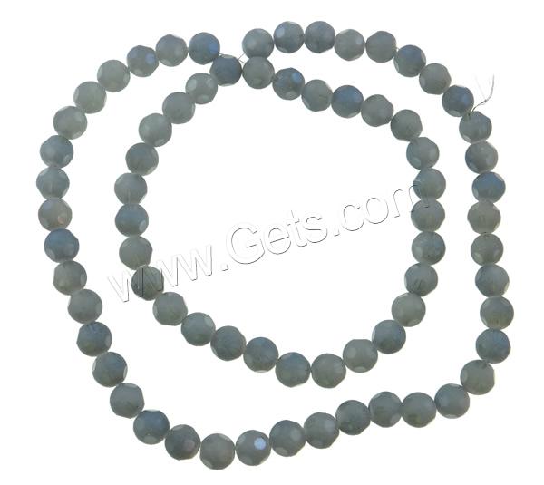 Imitation CRYSTALLIZED™ Crystal Beads, Round, colorful plated, different size for choice & faceted & imitation CRYSTALLIZED™ element crystal, more colors for choice, Hole:Approx 1mm, Length:Approx 22.5 Inch, Sold By Strand