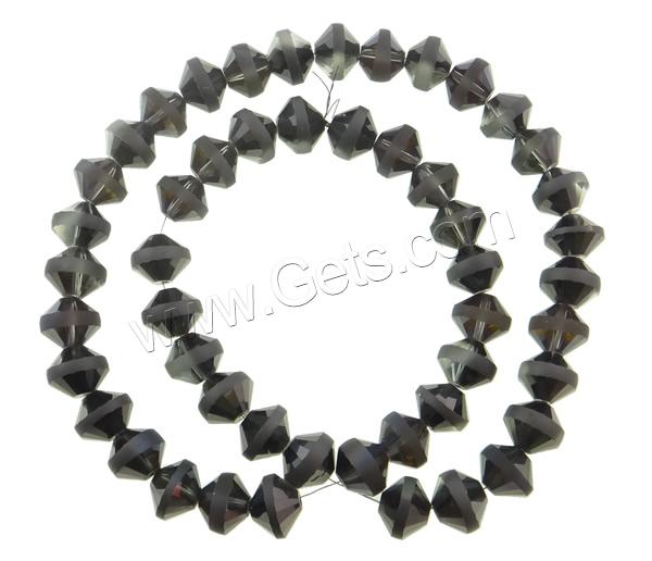 Imitation CRYSTALLIZED™ Crystal Beads, Rondelle, colorful plated, different size for choice & faceted & imitation CRYSTALLIZED™ element crystal, more colors for choice, Hole:Approx 1mm, Length:Approx 18 Inch, Sold By Strand