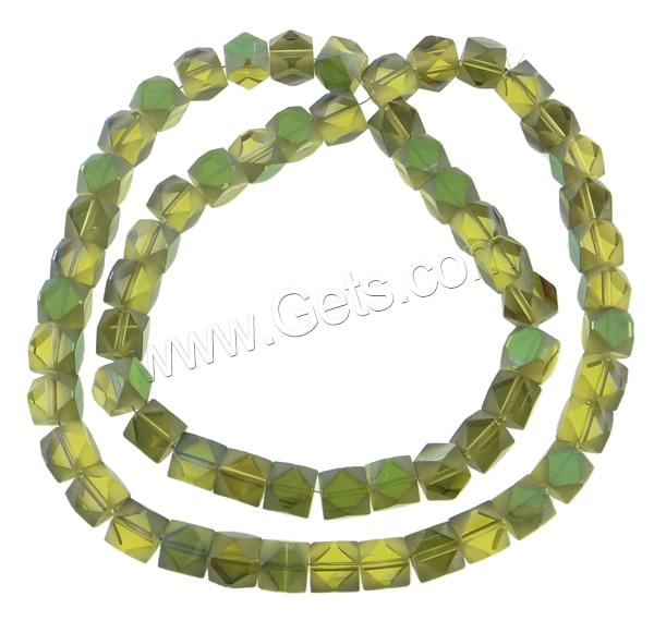 Imitation CRYSTALLIZED™ Crystal Beads, colorful plated, different size for choice & faceted & imitation CRYSTALLIZED™ element crystal, more colors for choice, Hole:Approx 1mm, Length:Approx 19.5 Inch, Sold By Strand