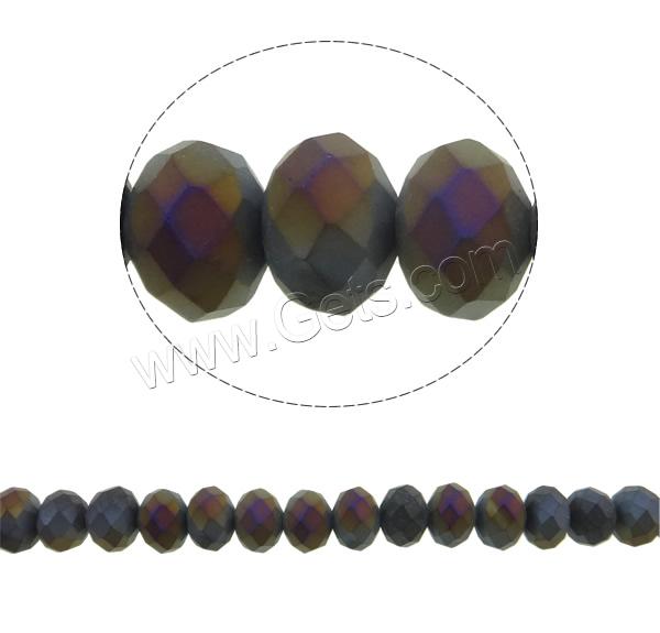 Imitation CRYSTALLIZED™ Crystal Beads, Round, colorful plated, different size for choice & faceted & imitation CRYSTALLIZED™ element crystal, more colors for choice, Hole:Approx 1mm, Length:Approx 15.5 Inch, Sold By Strand