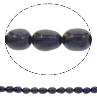 Rice Cultured Freshwater Pearl Beads, natural, dark purple, 4-5mm Approx 0.8mm Approx 15 Inch 