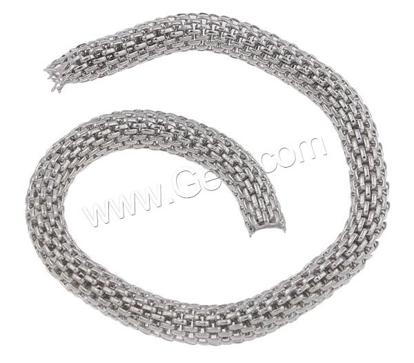 Stainless Steel Lantern Chain, different size for choice, original color, 100m/Lot, Sold By Lot