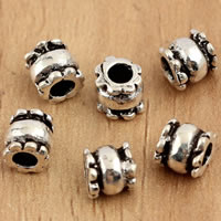 Thailand Sterling Silver Beads, Column Approx 2mm 